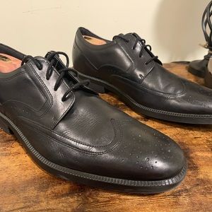 Men's Rockport Dressports Business Wing Tip Oxford - Black, Size 15